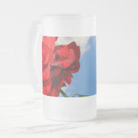 Rosa Don Juan with a blue sky Mug