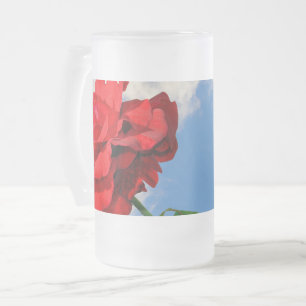 Rosa Don Juan with a blue sky Mug