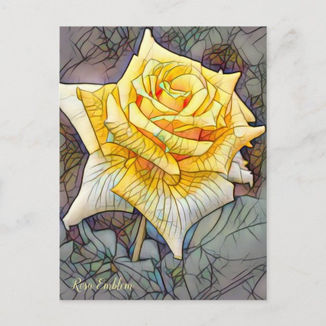 Rosa Emblem [Postcard] Postcard (Front)