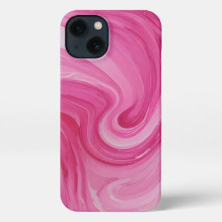 Rosa en Torbellino iPhone 13 Case