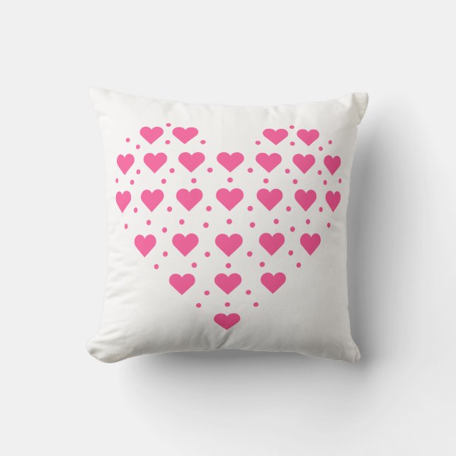 Rosa Herzen Cushion (Front)