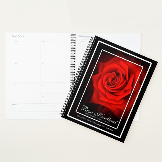 Rosa Kardinal Planner (Display)