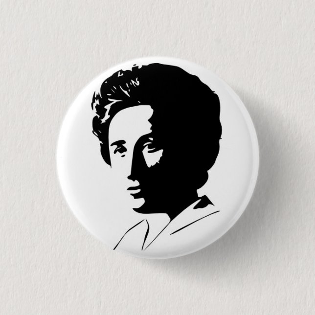 Rosa Luxemburg Button (Front)