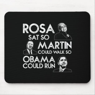Rosa Martin Obama African American Black History M Mouse Mat