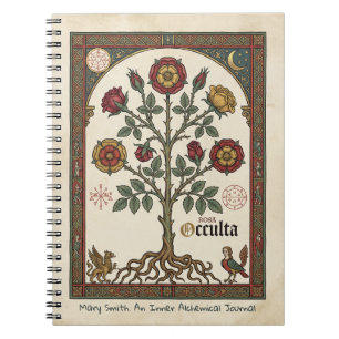 Rosa Occulta Alchemical Grimoire Notebook
