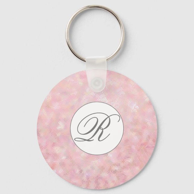 Rosa, personalisiert key ring (Front)