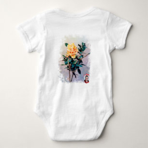 Rosa/Rose Baby Bodysuit