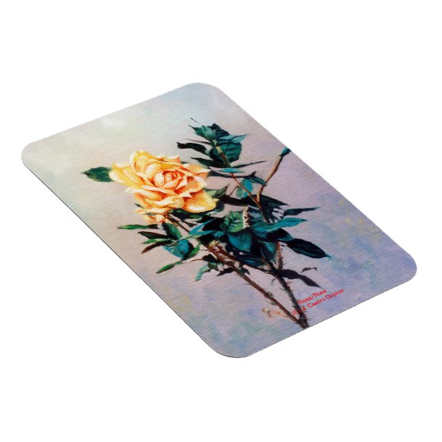 Rosa/Rose Magnet (Right Side)