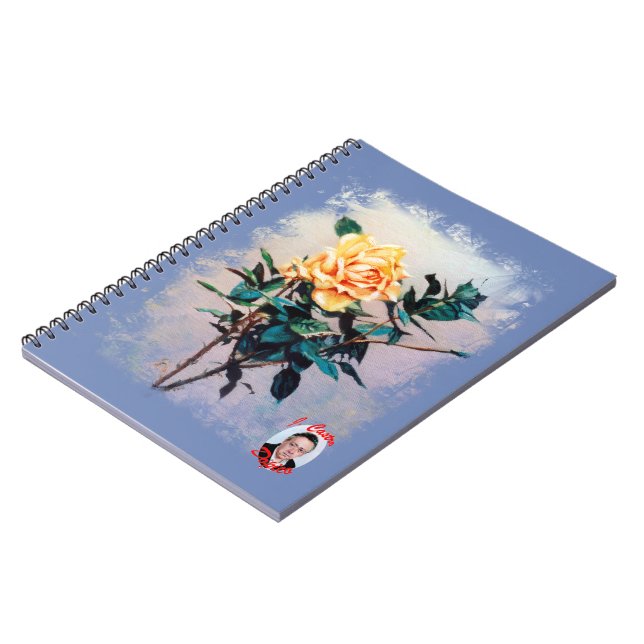 Rosa/Rose Notebook (Left Side)