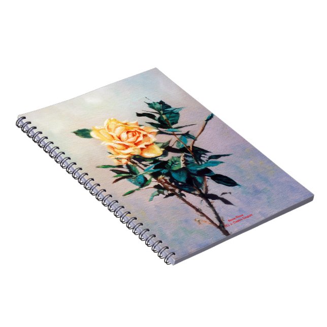 Rosa/Rose Notebook (Right Side)