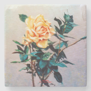 Rosa/Rose Stone Coaster