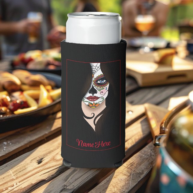 Rosa Sugar SKull Seltzer Can Cooler (Creator Uploaded)