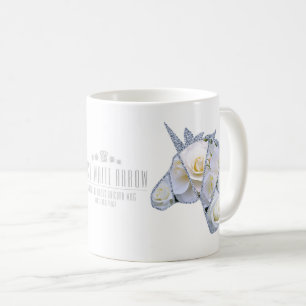 Rosa White Arrow Coffee Mug