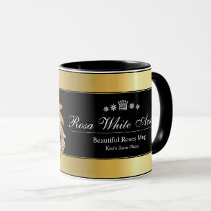 Rosa White Arrow Mug