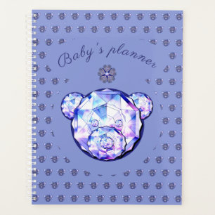 Rosace blue or red for baby&child planner