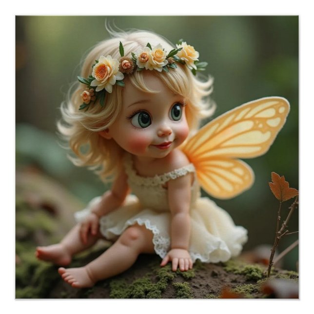 Rosalia Fairy Glossy Poster  (Front)
