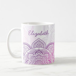 Rosaline Mandala 11 oz. Personalised Mug