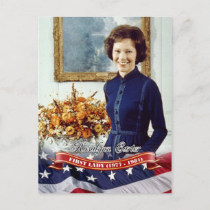Rosalynn Carter, First Lady of the U.S. Postcard