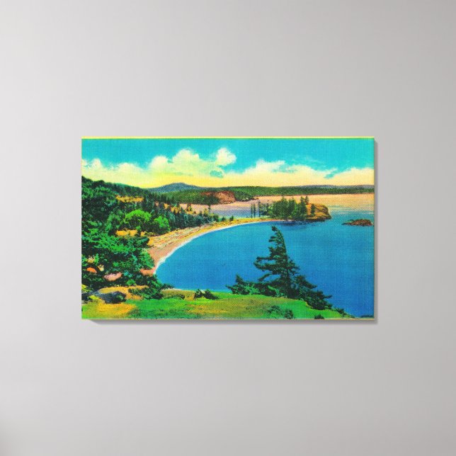 Rosario Beach in San Juan Islands, Washington Canvas Print (Front)