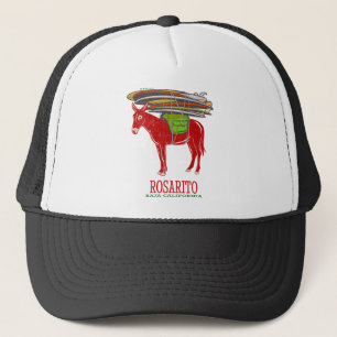 Rosarito Baja California Mexico Trucker Hat
