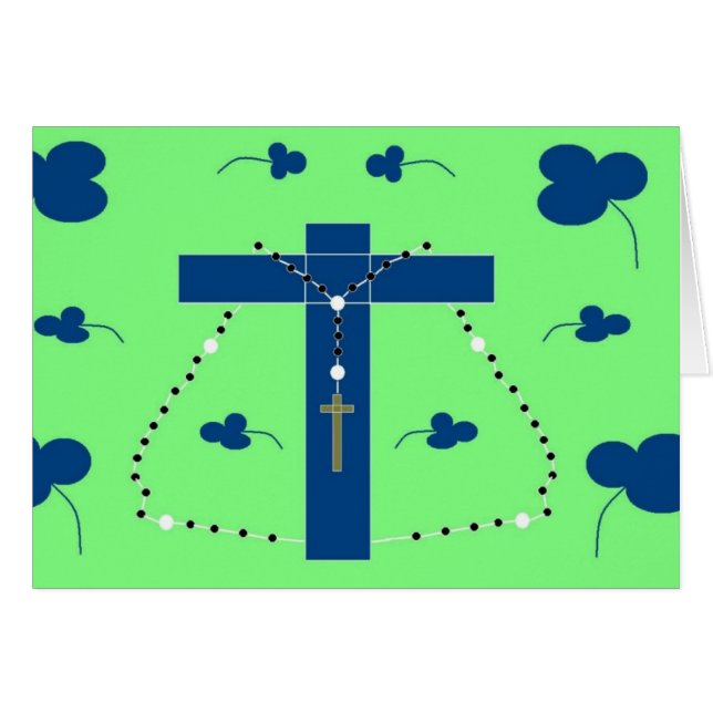 Rosary and Clover (Front Horizontal)