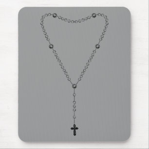 Rosary Beads Mouse Mat