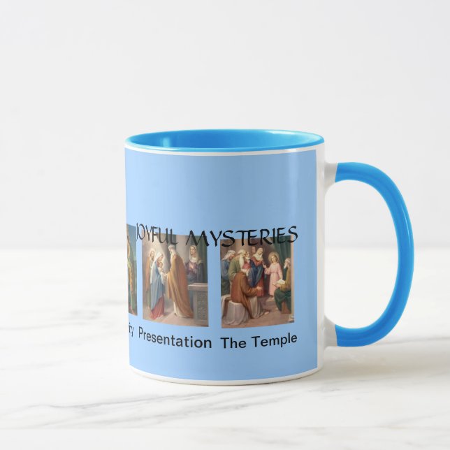 Rosary Joyful *Mysteries Coffee Mug (Right)
