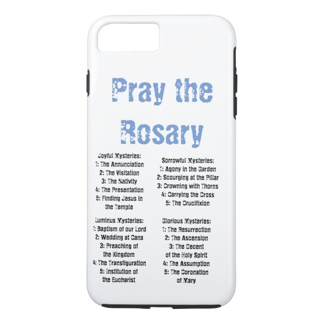 Rosary Phone Case (Back)