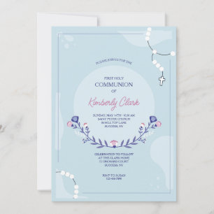 Rosary Religious Invitation