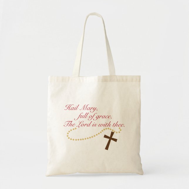 Rosary Tote Bag (Front)