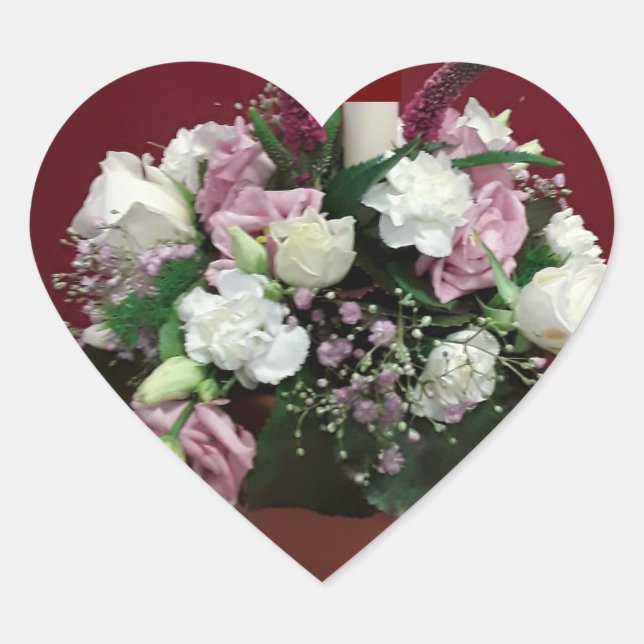 Rosas Heart Sticker (Front)