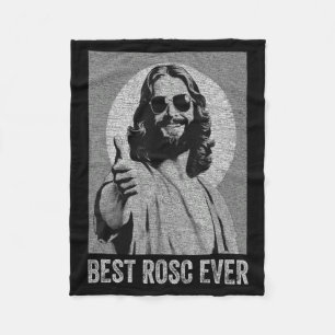 Rosc Ever Easter Jesus Nurse Doctor Surgeon Fleece Blanket