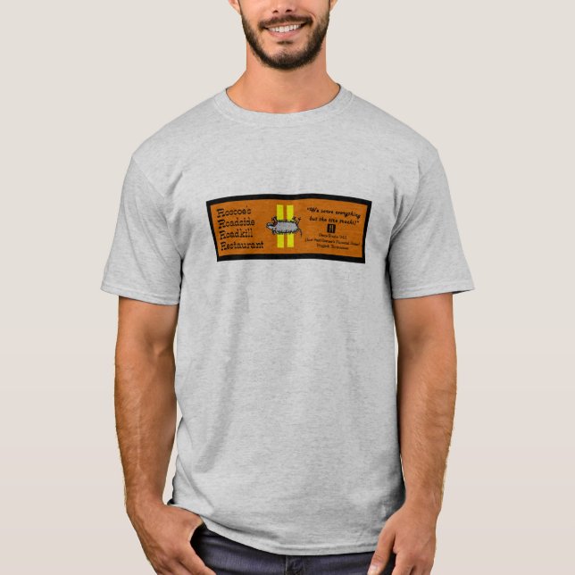 Roscoe's Roadside Roadkill Restaurant T-Shirt (Front)
