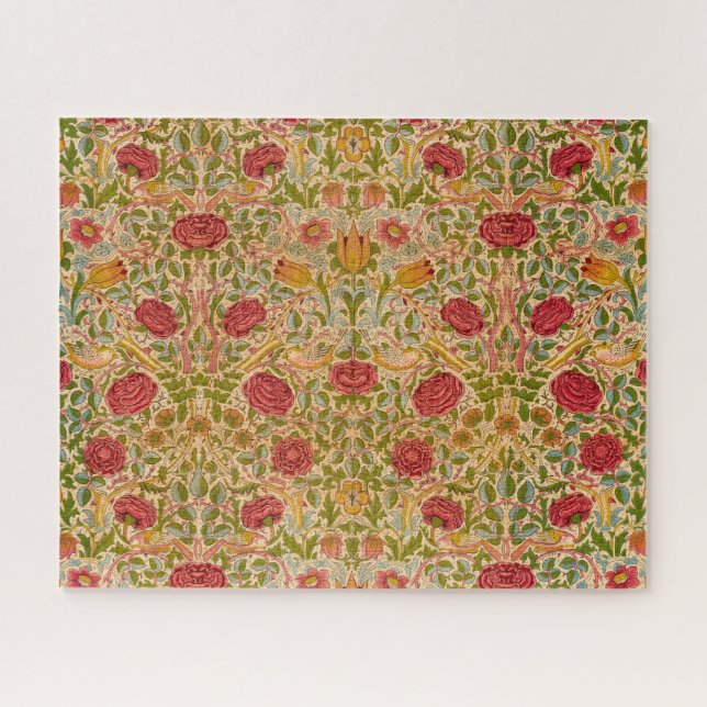 Rose, 1883 by William Morris Jigsaw Puzzle (Horizontal)