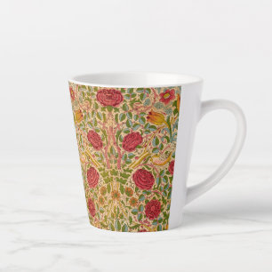 Rose, 1883 by William Morris Latte Mug
