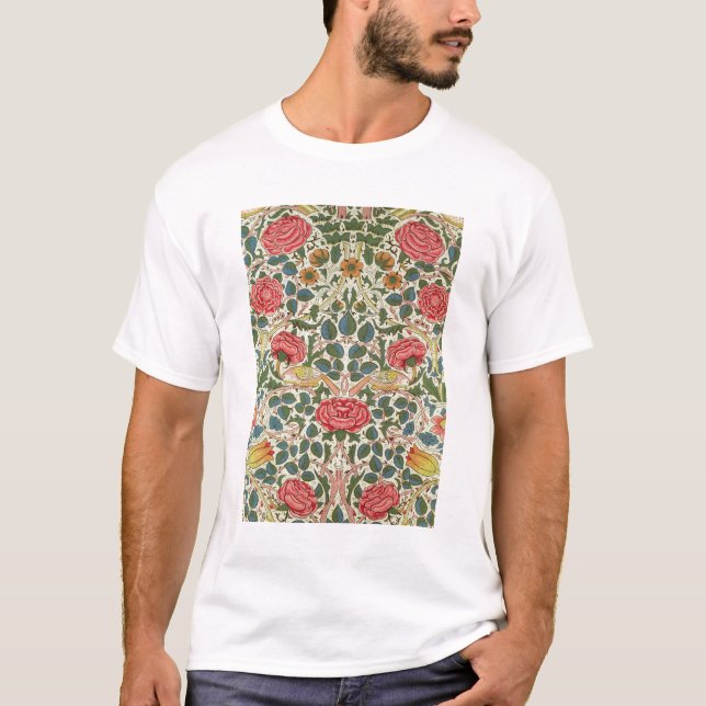 'Rose', 1883 (printed cotton) T-Shirt (Front)