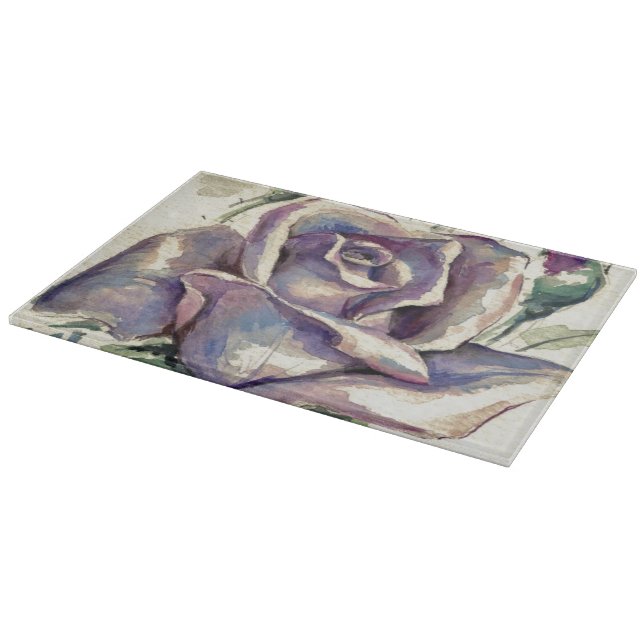 Rose 3 cutting board (Corner)