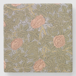 'Rose - 93' wallpaper design Stone Coaster