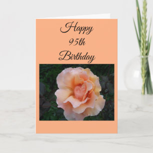 Rose 95th Birthday Card