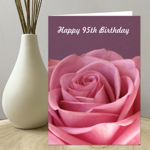 Rose 95th Birthday Card
