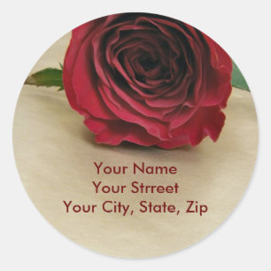 Rose Address Labels