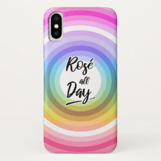 Rosé all day iPhone x case