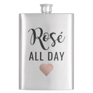 Rosé All Day Hip Flask