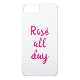 Rosé all day iPhone Case