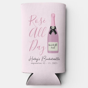 Rose All Day Napa Winery Bachelorette Seltzer Can Cooler