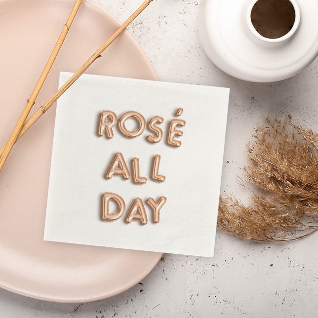 Rosé All Day Napkin (Creator Uploaded)