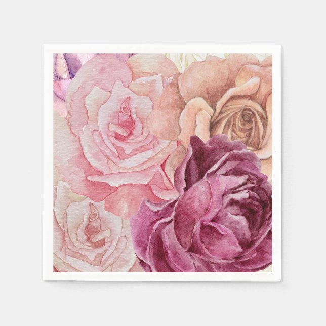 Rosé All Day Party Set Napkin (Front)