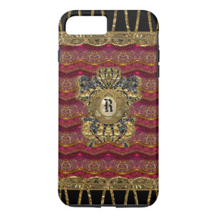 Rose Alley Girly 7 Plus Monogram iPhone 8 Plus/7 Plus Case