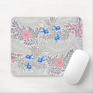Rose and Larkspur, William Morris Mouse Mat