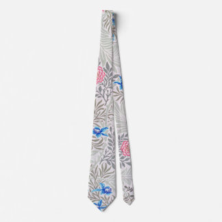 Rose and Larkspur, William Morris Tie